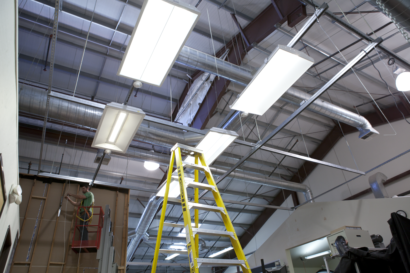 Adaptive Lighting Systems for Retail & Agriculture Ladder