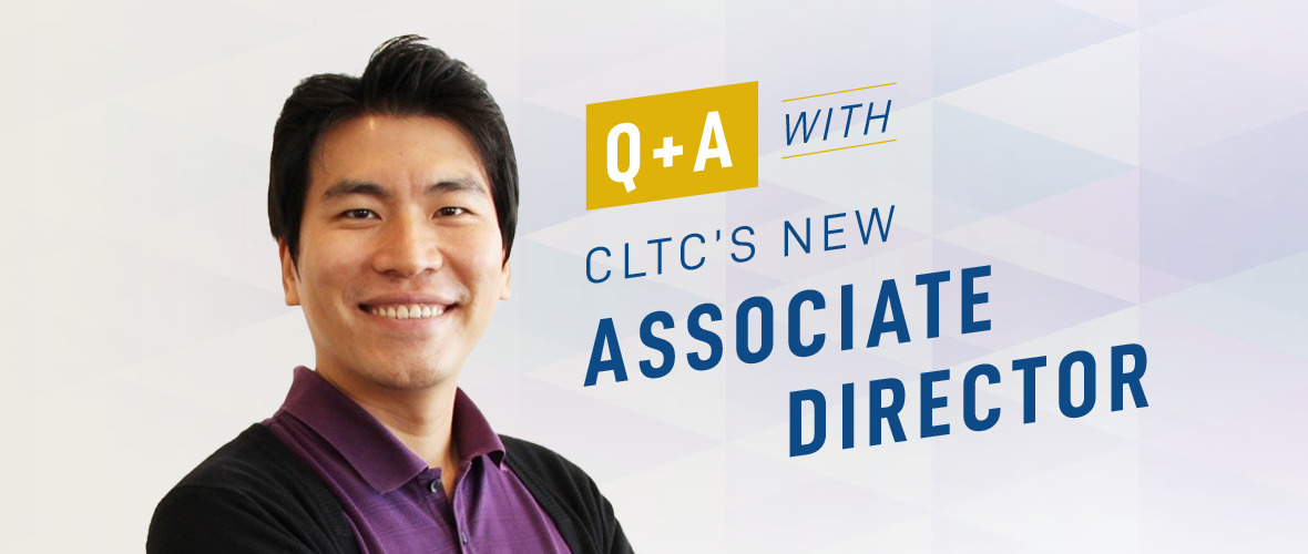 Q+A with CLTC's New Associate Director, Jae Yong Suk