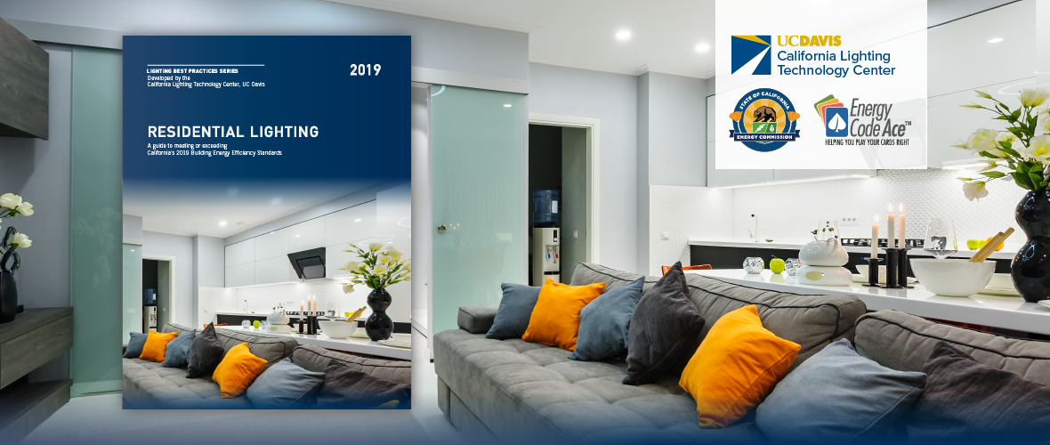Cover of the 2019 Residential Lighting Guide (Interior of a residence)