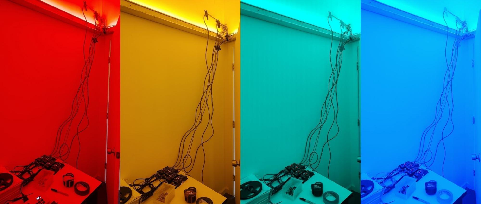 color lab with different colors