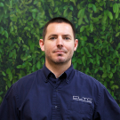 Zeb with leafy backdrop